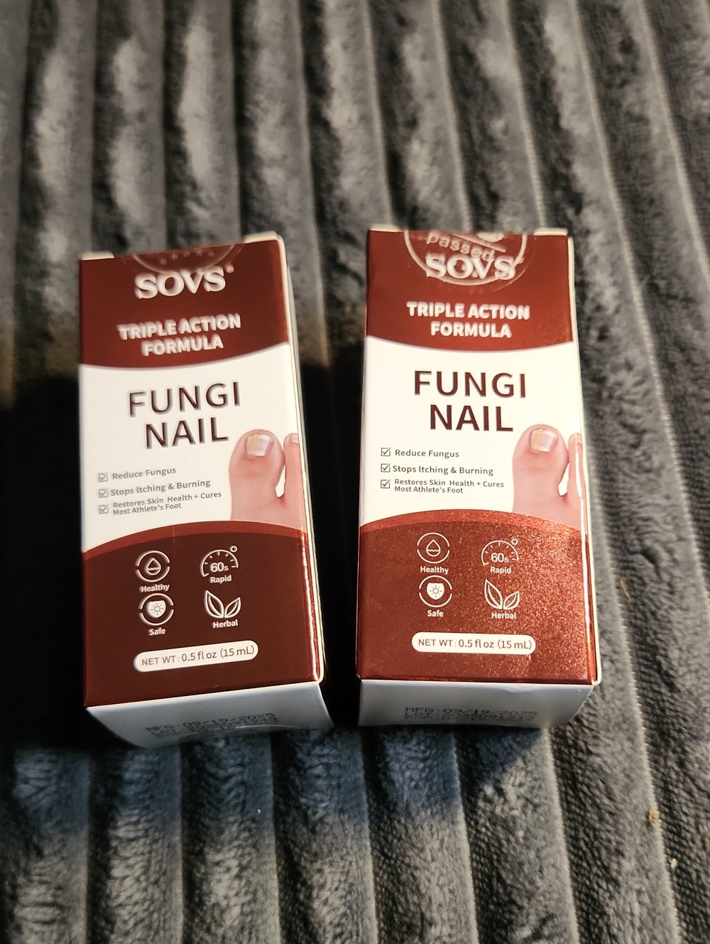 SOVS Triple Action Formula For Nails (X2)